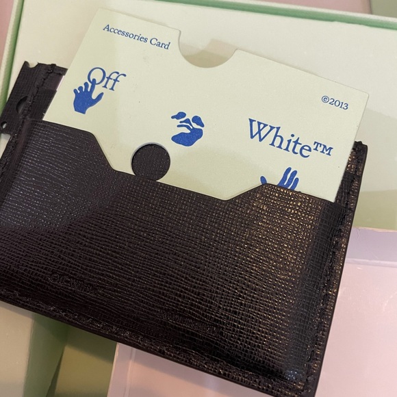 Off-White logo print cardholder - Picture 6 of 9